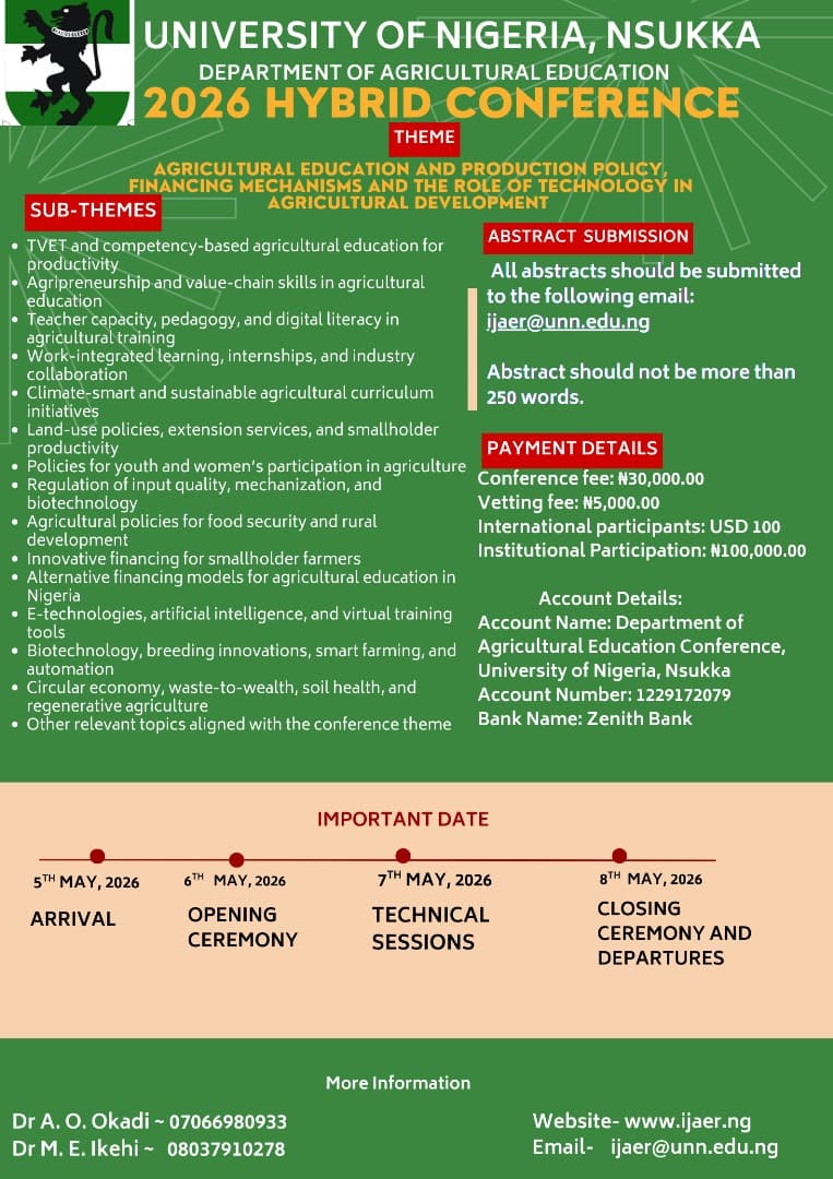 Call Poster for 2026